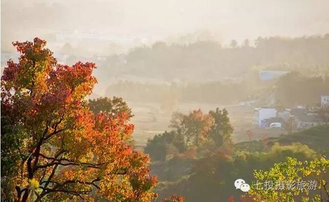 安徽有个不起眼的小山村，秋天美过九寨沟，