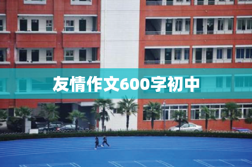 友情作文600字初中